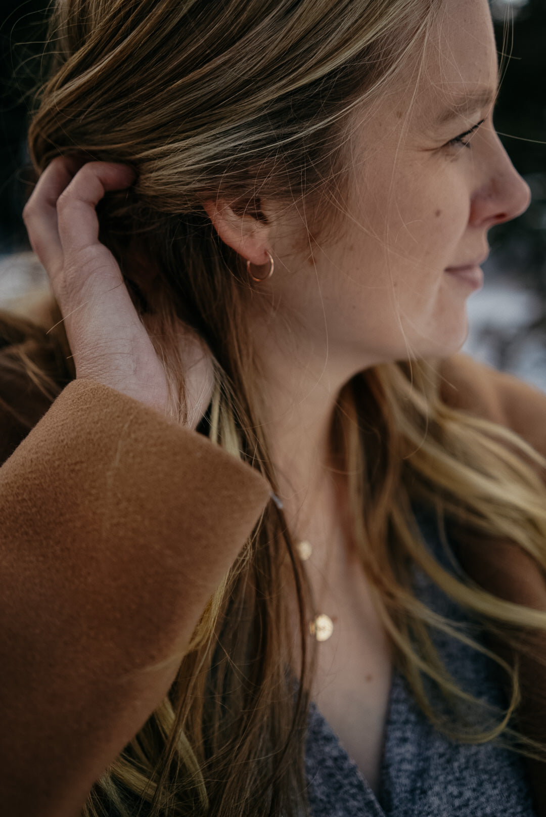 14K Rose Gold-Filled Everyday Hoops