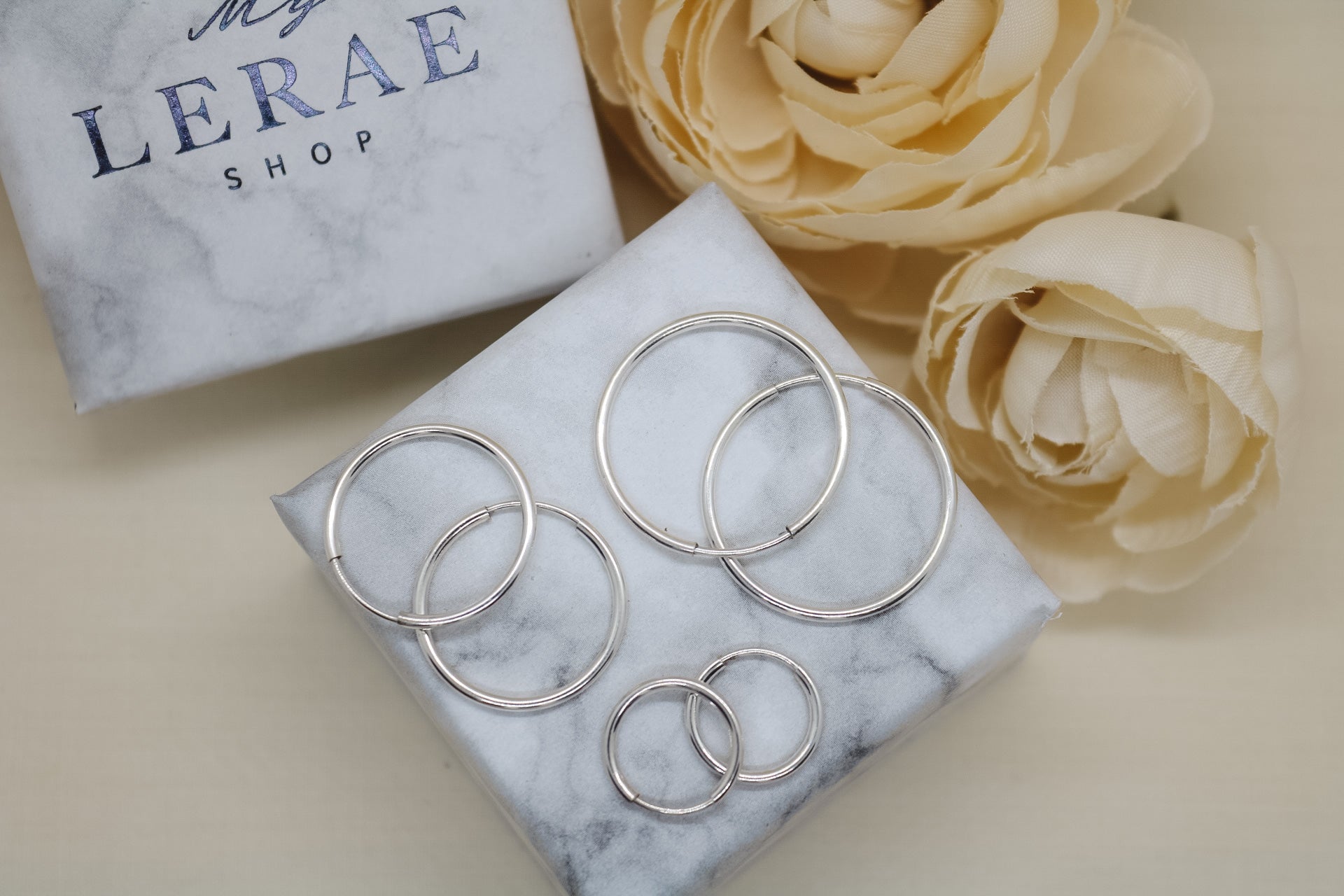 Sterling Silver Everyday Hoops