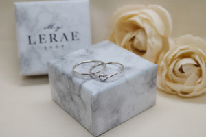 Heart Stackable Ring