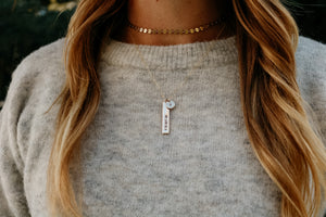 Mama/Grandma Vertical Bar Necklace