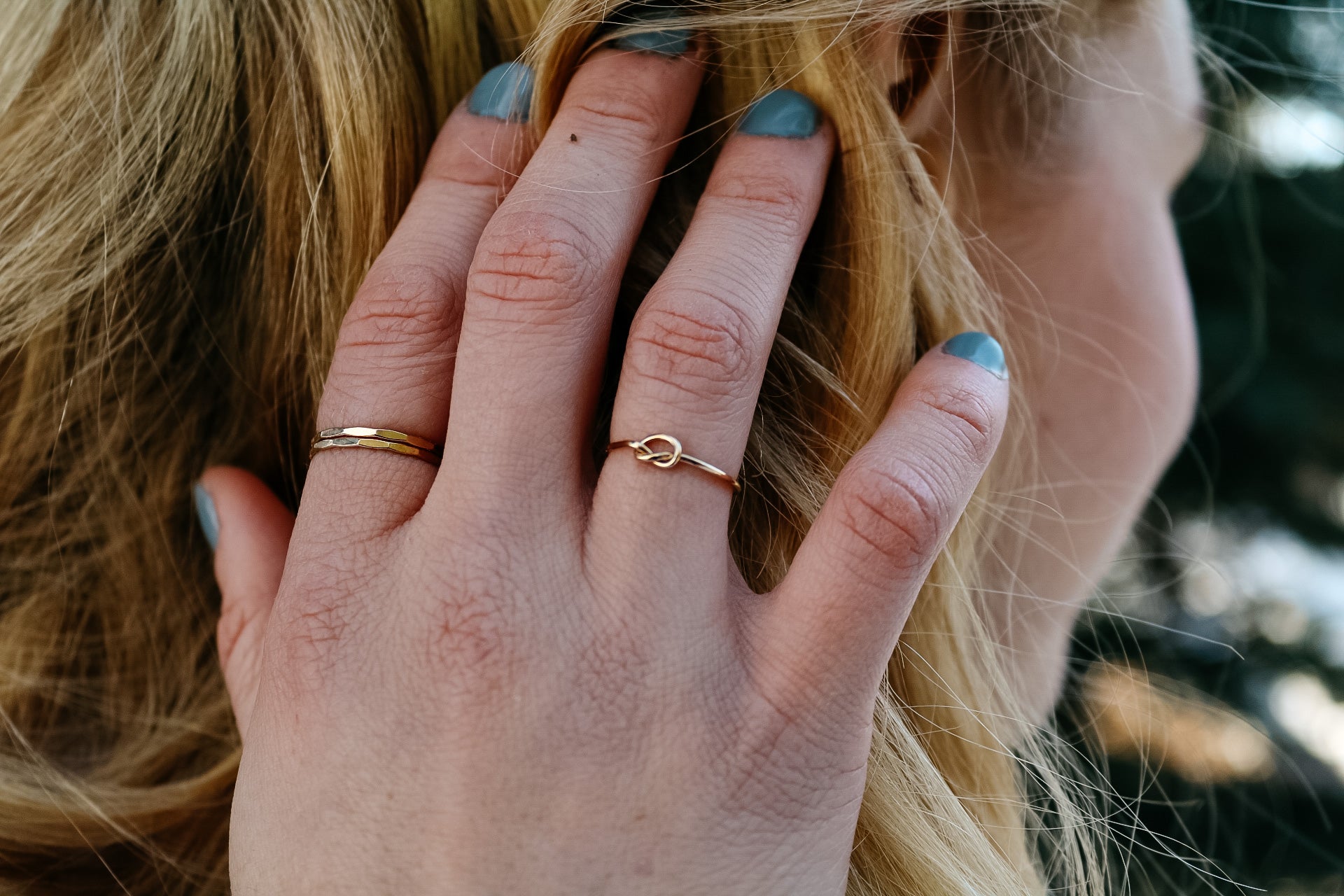 Textured Stackable Ring