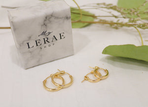 14K Gold-Filled Bold Hoops